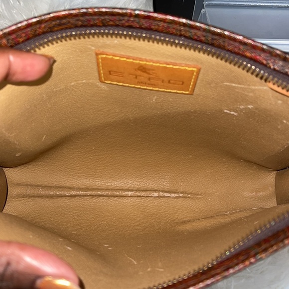 ETRO paisley-print zipped pouch EUC - Picture 9 of 10